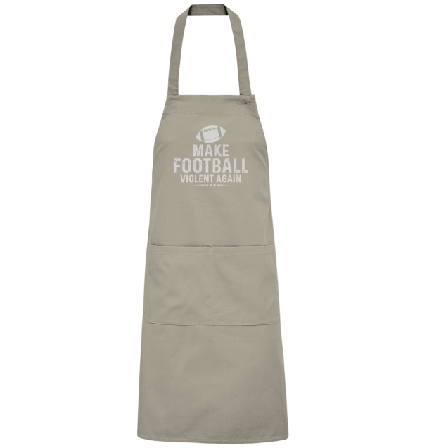 Make Football Violant again - Organic Grillschürze - Amfoo Shop