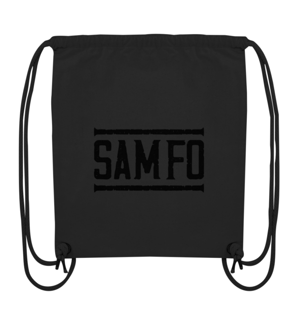 SAMFO black - Organic Gym-Bag - Amfoo Shop