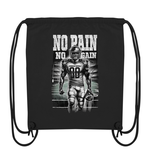 No Pain No Gain - Organic Gym-Bag - Amfoo Shop