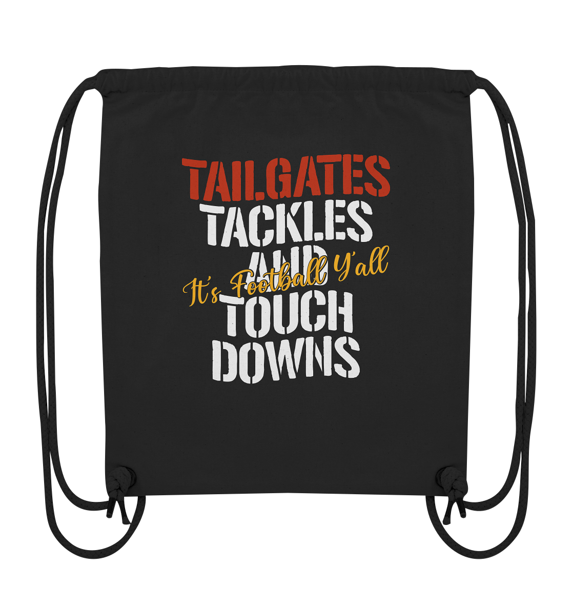 Tailgate Tackles - Organic Gym-Bag - Amfoo Shop