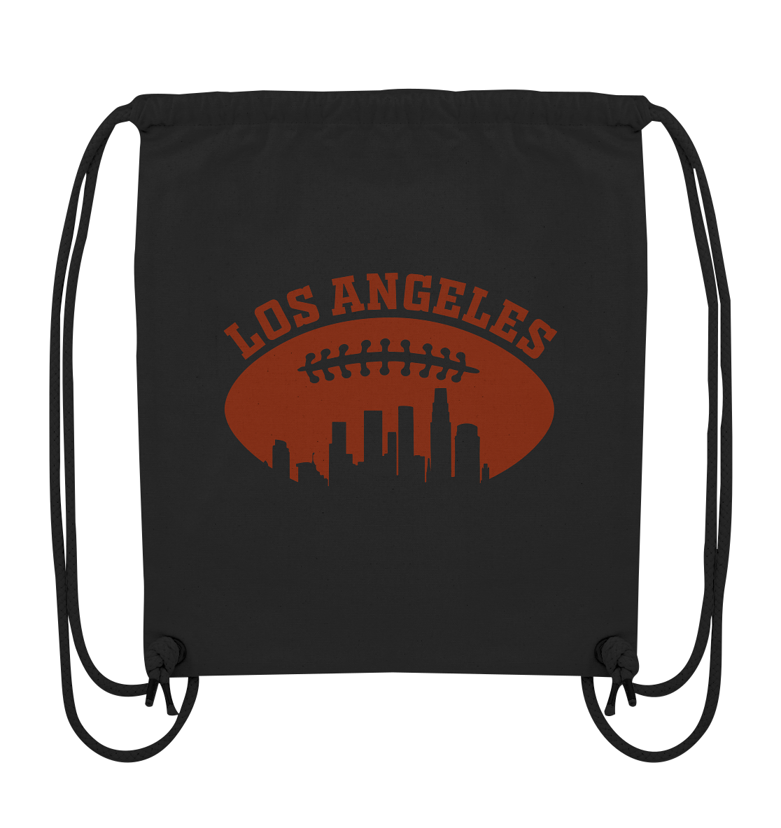 Los Angeles Football Silhouette - Organic Gym-Bag - Amfoo Shop