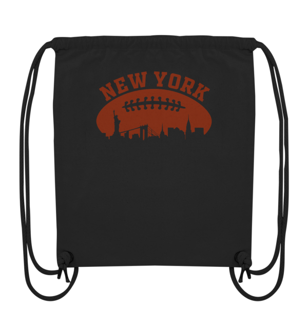 New York Football Silhoutte - Organic Gym-Bag - Amfoo Shop