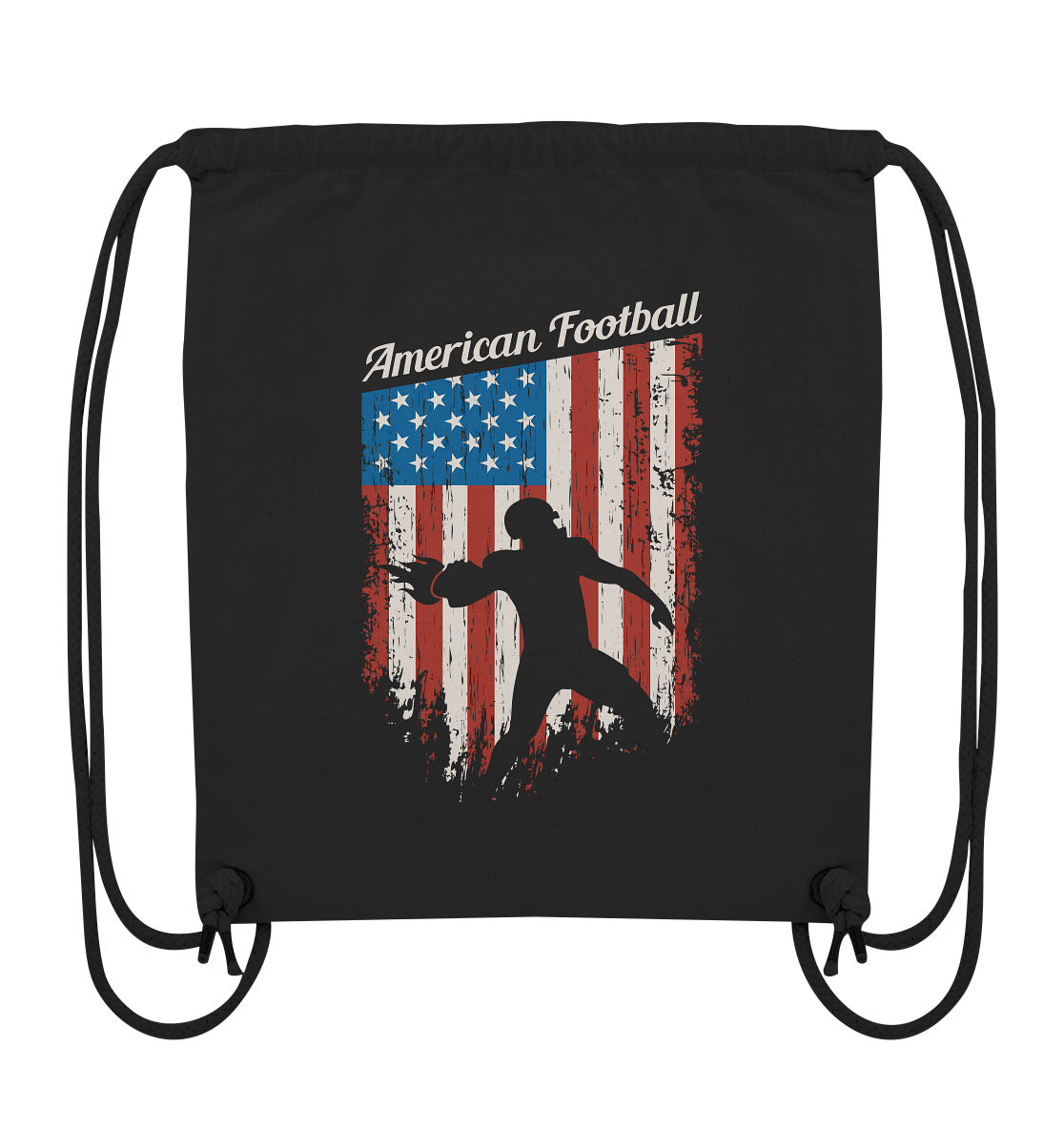 American Football Banner - Organic Gym-Bag - Amfoo Shop