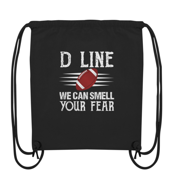 D-Line Fear - Organic Gym-Bag - Amfoo Shop