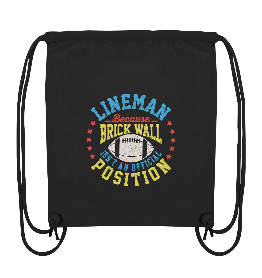 Lineman Brick Wall - Organic Gym-Bag - Amfoo Shop