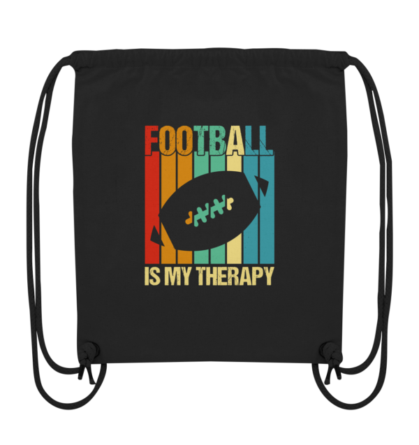 Football is my Therapy - Organic Gym-Bag - Amfoo Shop