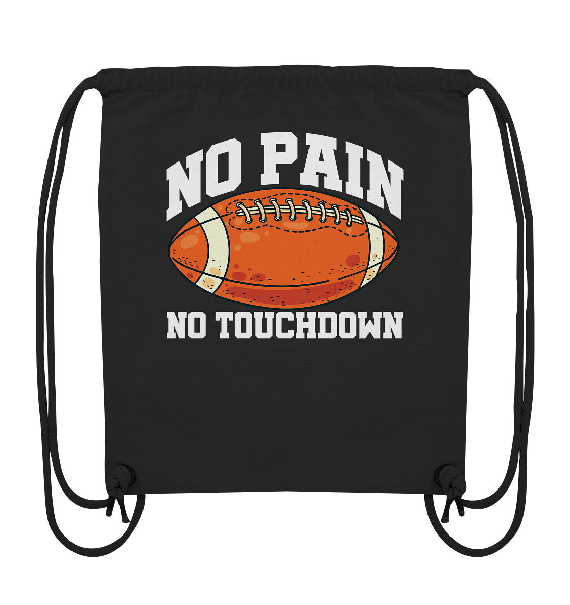 No Pain No Gain - Organic Gym-Bag - Amfoo Shop