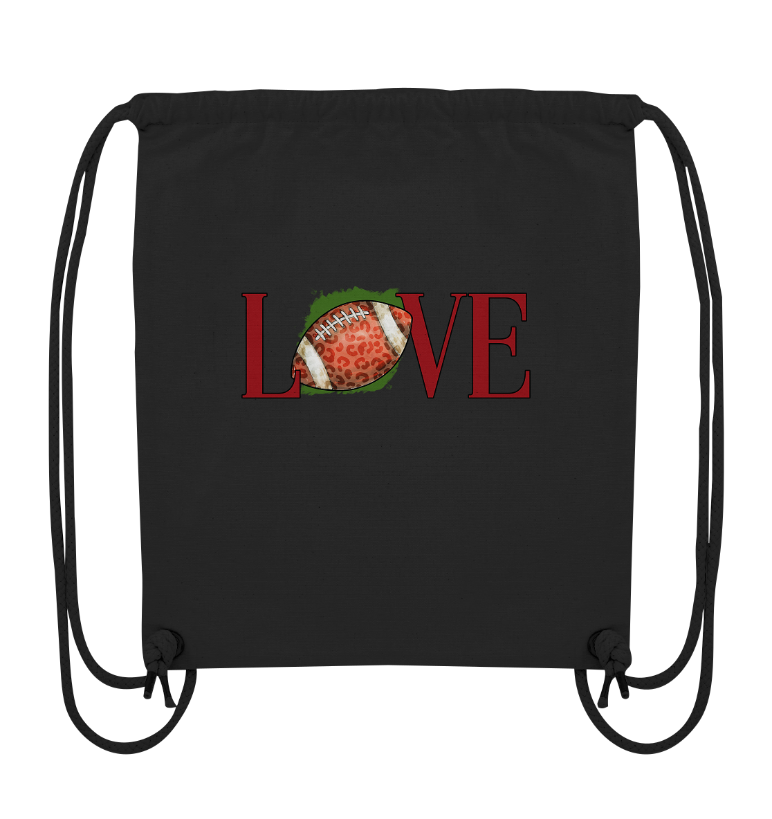 Football Love - Organic Gym-Bag - Amfoo Shop