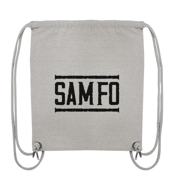 SAMFO black - Organic Gym-Bag - Amfoo Shop