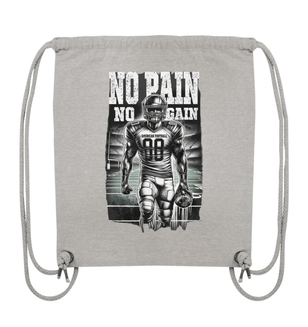 No Pain No Gain - Organic Gym-Bag - Amfoo Shop