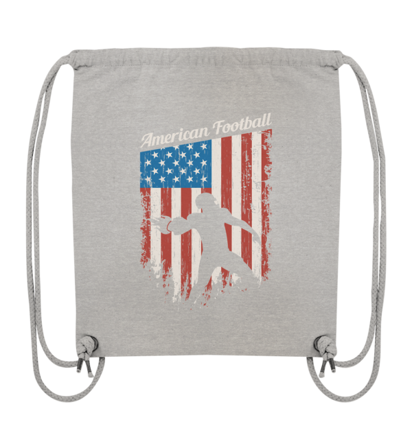 American Football Banner - Organic Gym-Bag - Amfoo Shop