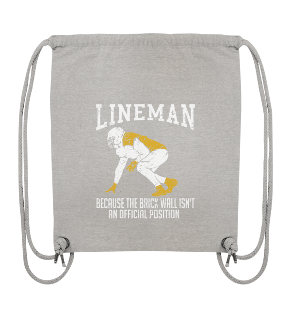 Lineman Heroes - Organic Gym-Bag - Amfoo Shop