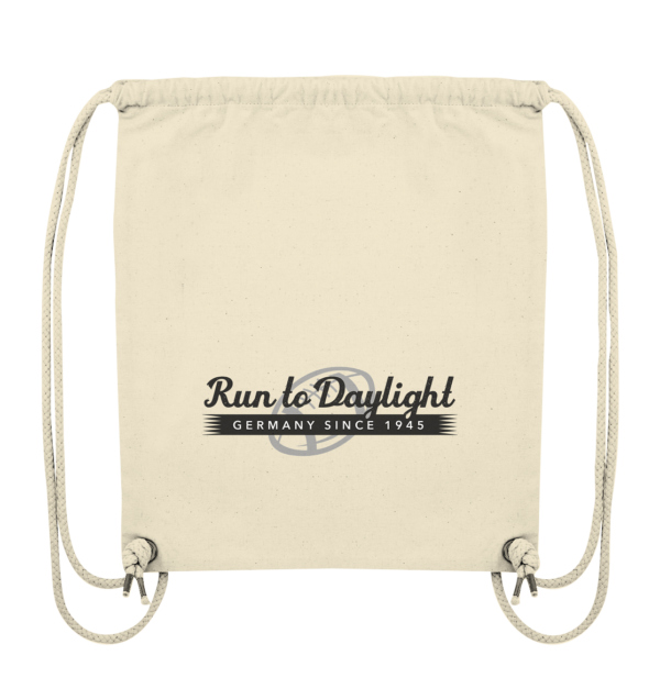 Run to Daylight - Organic Gym-Bag - Amfoo Shop