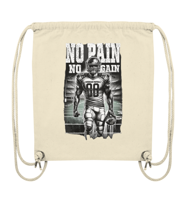 No Pain No Gain - Organic Gym-Bag - Amfoo Shop