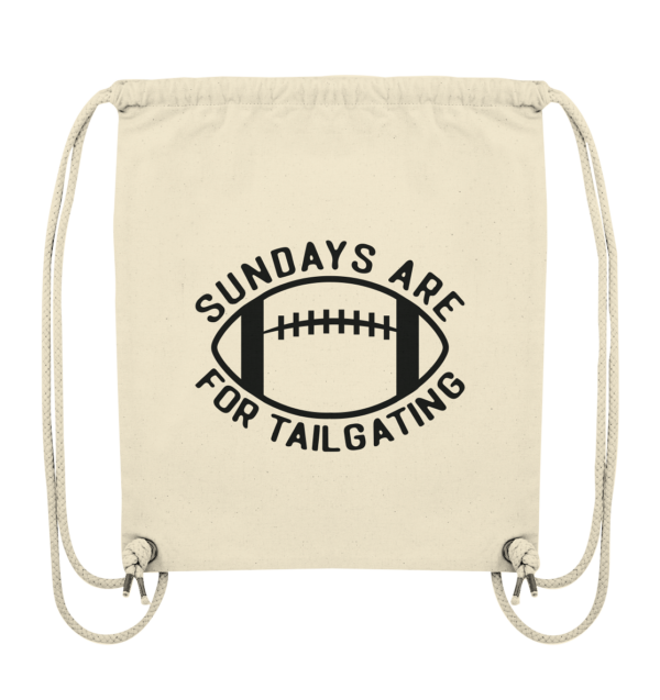 Sundays are for Tailgating II - Organic Gym-Bag - Amfoo Shop