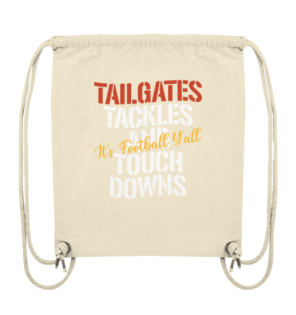 Tailgate Tackles - Organic Gym-Bag - Amfoo Shop