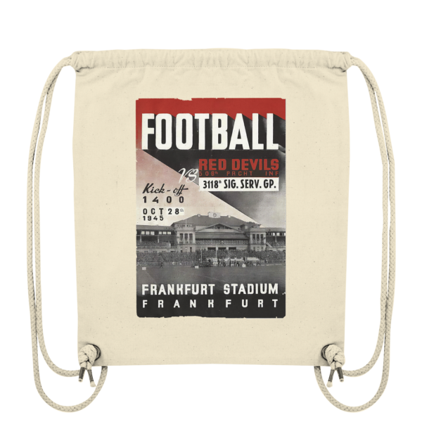 Frankfurt Football 1945 - Organic Gym-Bag - Amfoo Shop