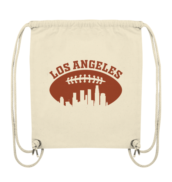 Los Angeles Football Silhouette - Organic Gym-Bag - Amfoo Shop