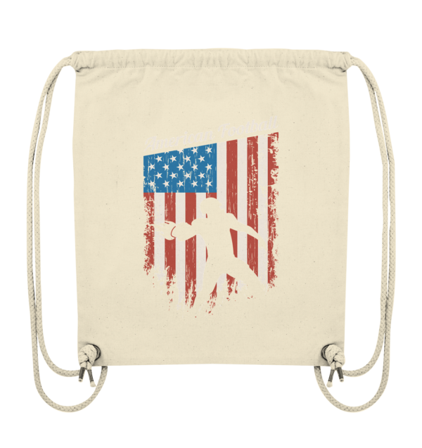 American Football Banner - Organic Gym-Bag - Amfoo Shop