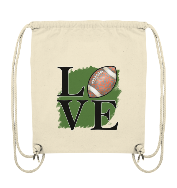 Football Love II - Organic Gym-Bag - Amfoo Shop