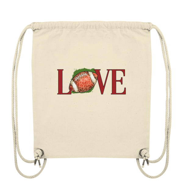 Football Love - Organic Gym-Bag - Amfoo Shop