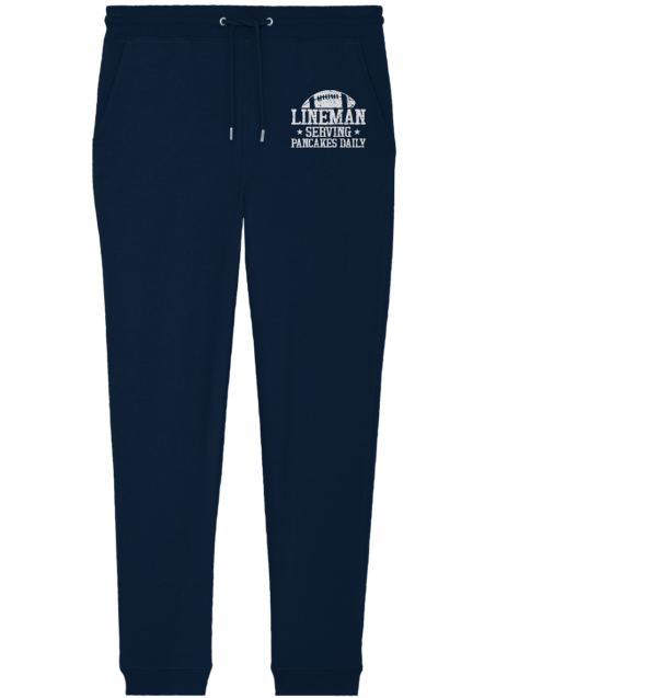 Lineman Serving Pancakes - Organic Jogger Pants - Amfoo Shop