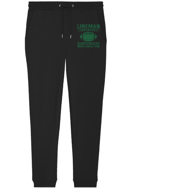 Lineman Heroes Green - Organic Jogger Pants - Amfoo Shop