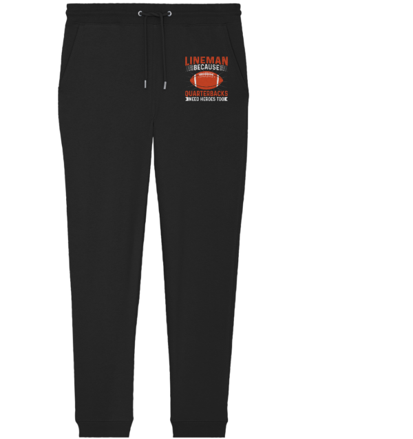 Lineman Quarterback Heroes - Organic Jogger Pants - Amfoo Shop