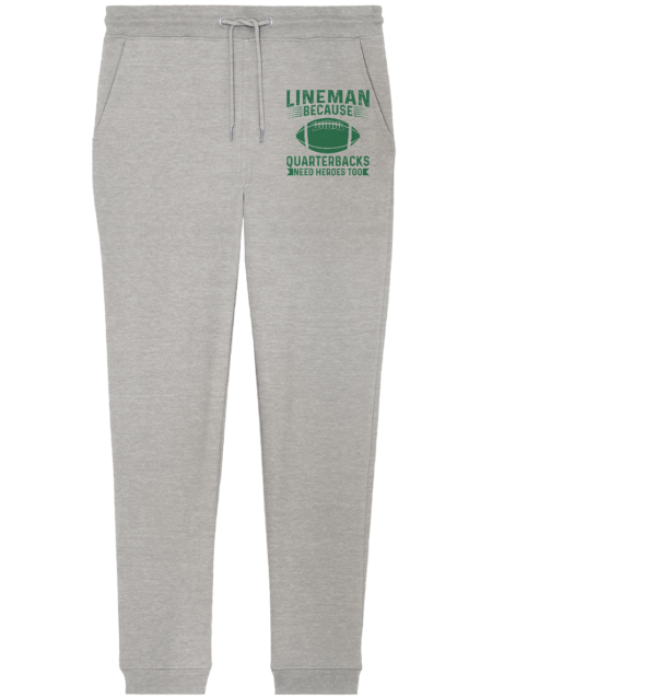 Lineman Heroes Green - Organic Jogger Pants - Amfoo Shop