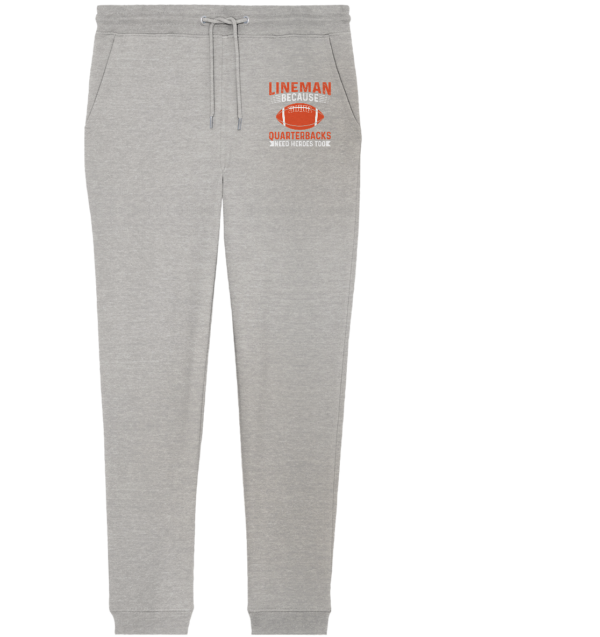 Lineman Quarterback Heroes - Organic Jogger Pants - Amfoo Shop