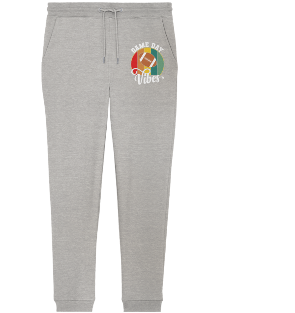 Game Day Vibes White - Organic Jogger Pants - Amfoo Shop