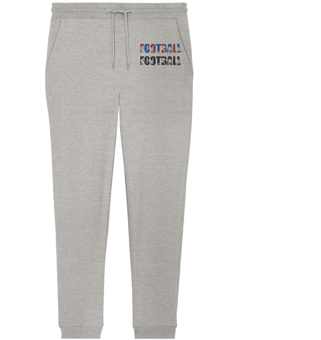 Football Silhouette - Organic Jogger Pants - Amfoo Shop