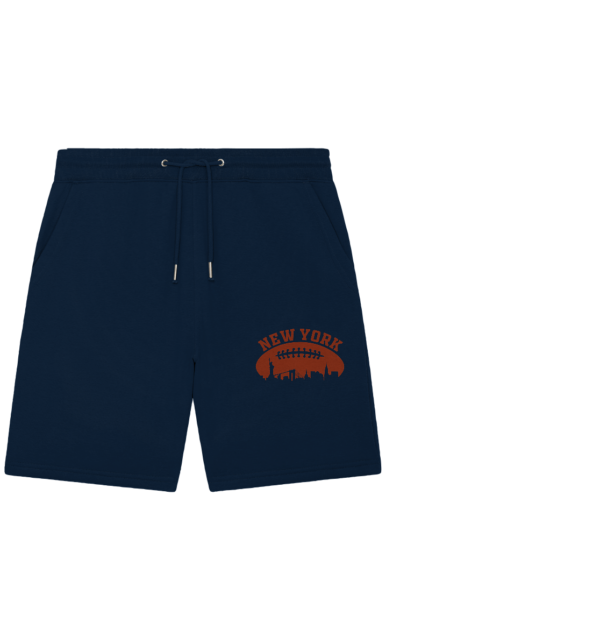 New York Football Silhoutte - Organic Jogger Shorts - Amfoo Shop