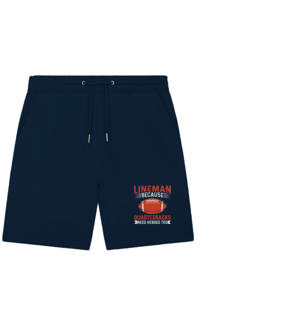 Lineman Quarterback Heroes - Organic Jogger Shorts - Amfoo Shop