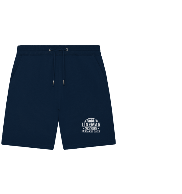 Lineman Serving Pancakes - Organic Jogger Shorts - Amfoo Shop