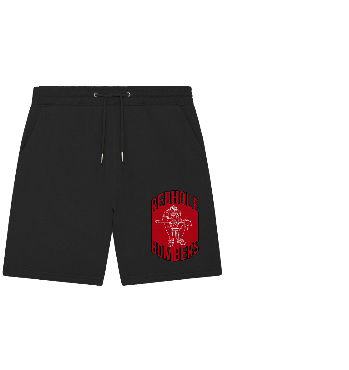 Göppingen Red Hole Bombers - Organic Jogger Shorts - Amfoo Shop