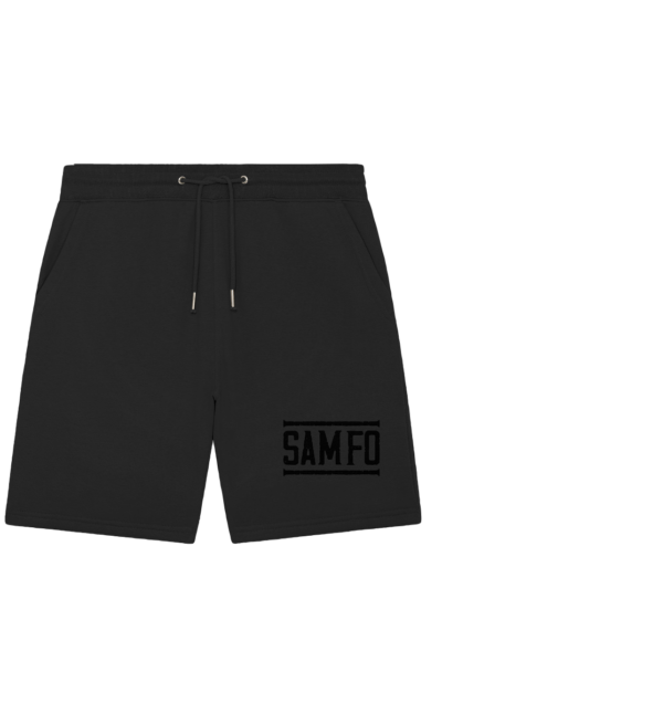 SAMFO black - Organic Jogger Shorts - Amfoo Shop