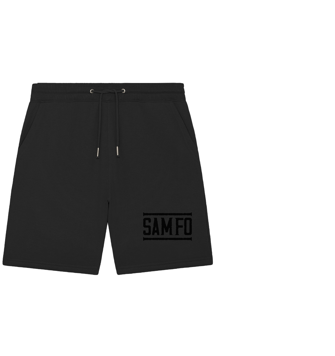 SAMFO black - Organic Jogger Shorts - Amfoo Shop