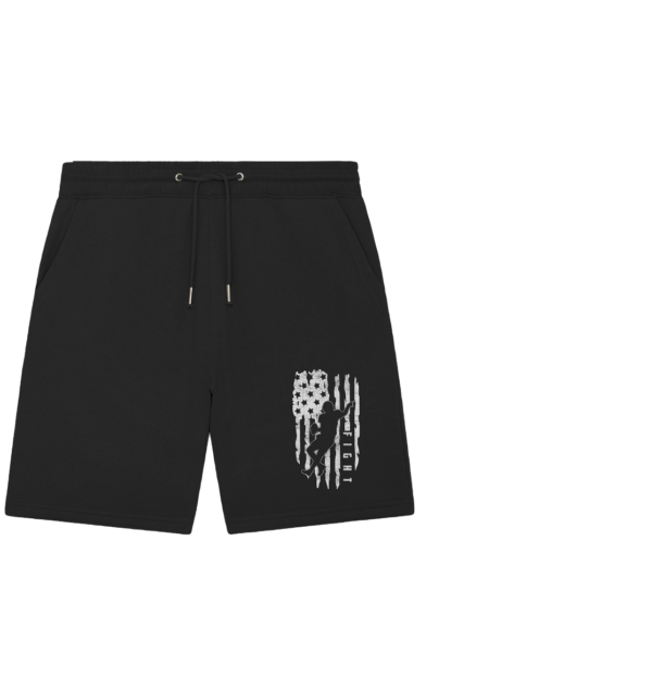 USA Flag Fight - Organic Jogger Shorts - Amfoo Shop