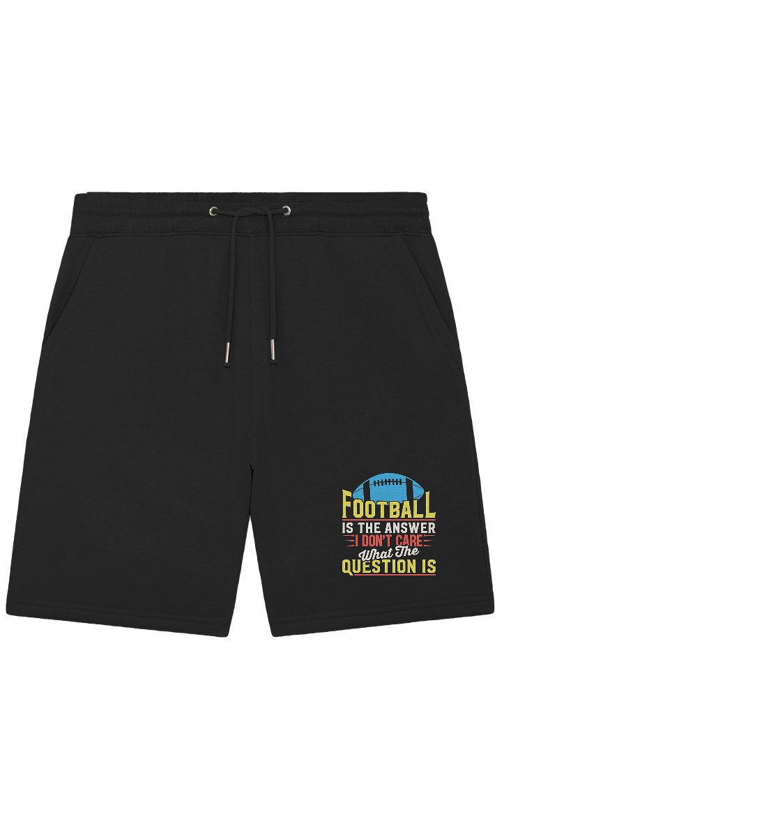 Football is the Answer - Organic Jogger Shorts - Amfoo Shop