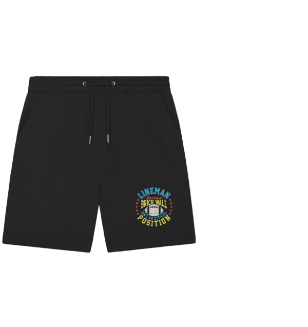 Lineman Brick Wall - Organic Jogger Shorts - Amfoo Shop