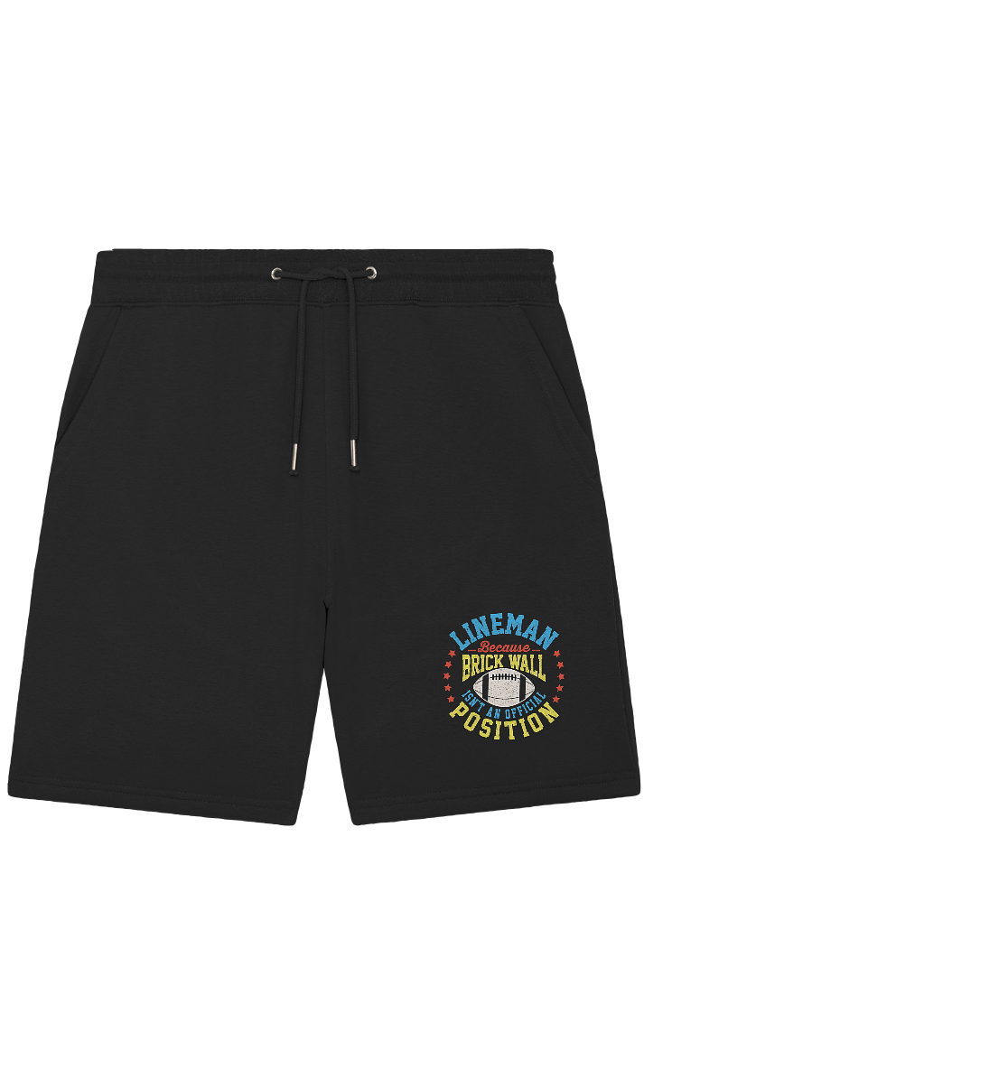 Lineman Brick Wall - Organic Jogger Shorts - Amfoo Shop