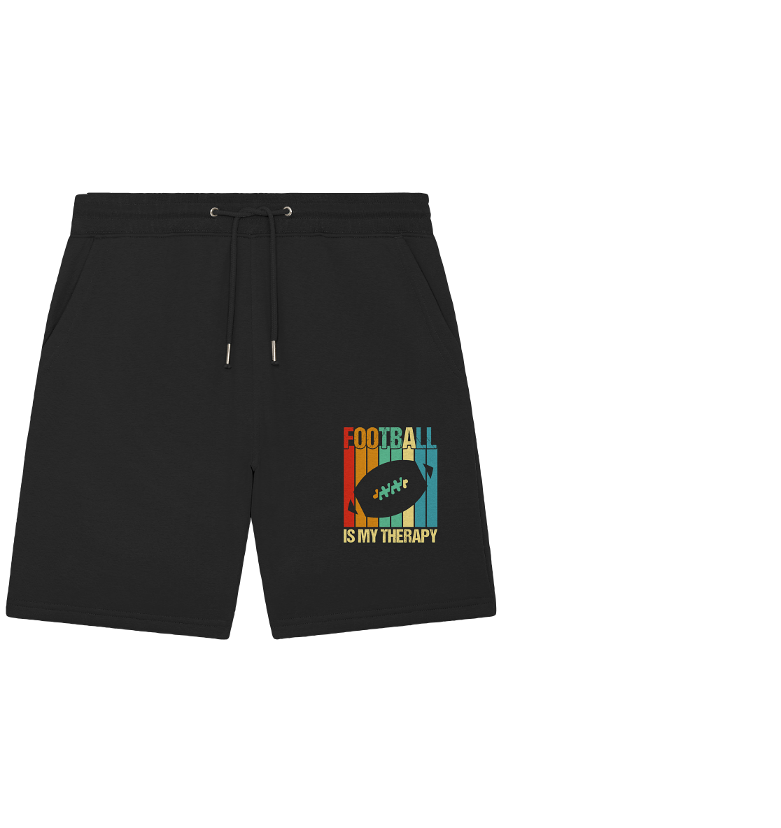 Football is my Therapy - Organic Jogger Shorts - Amfoo Shop