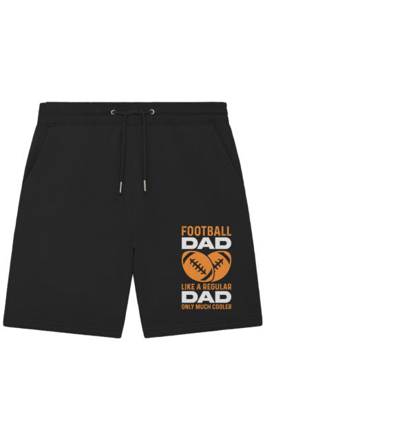 Football Dad Much Cooler - Organic Jogger Shorts - Amfoo Shop