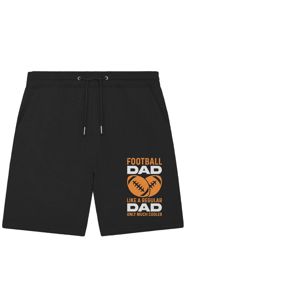 Football Dad Much Cooler - Organic Jogger Shorts - Amfoo Shop