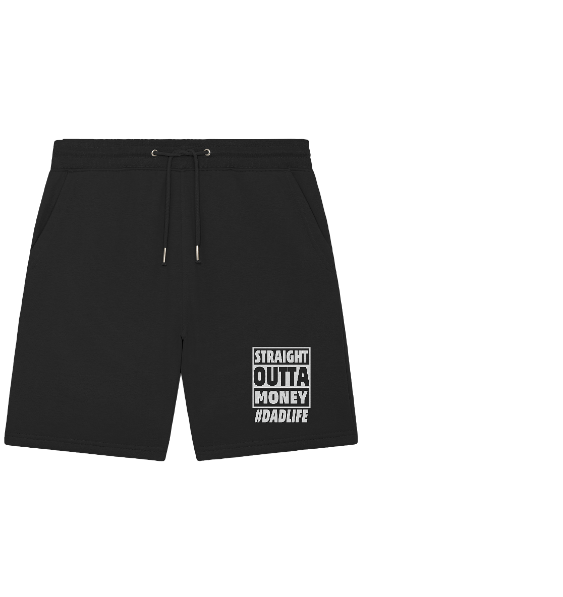 Straight Outta Money - Organic Jogger Shorts - Amfoo Shop