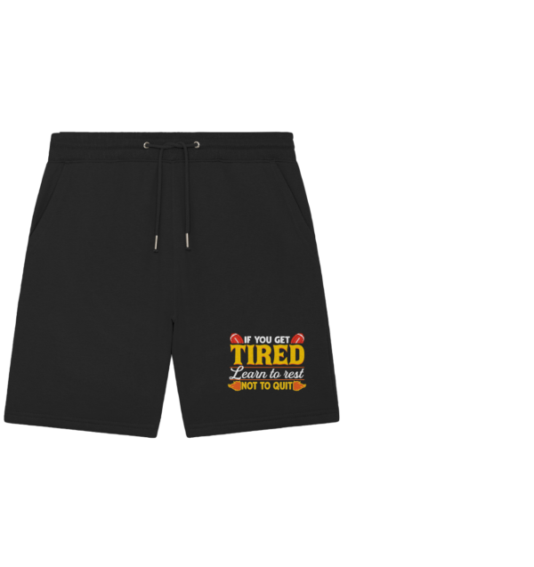 If you get Tired - Organic Jogger Shorts - Amfoo Shop