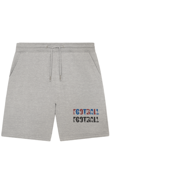 Football Silhouette - Organic Jogger Shorts - Amfoo Shop