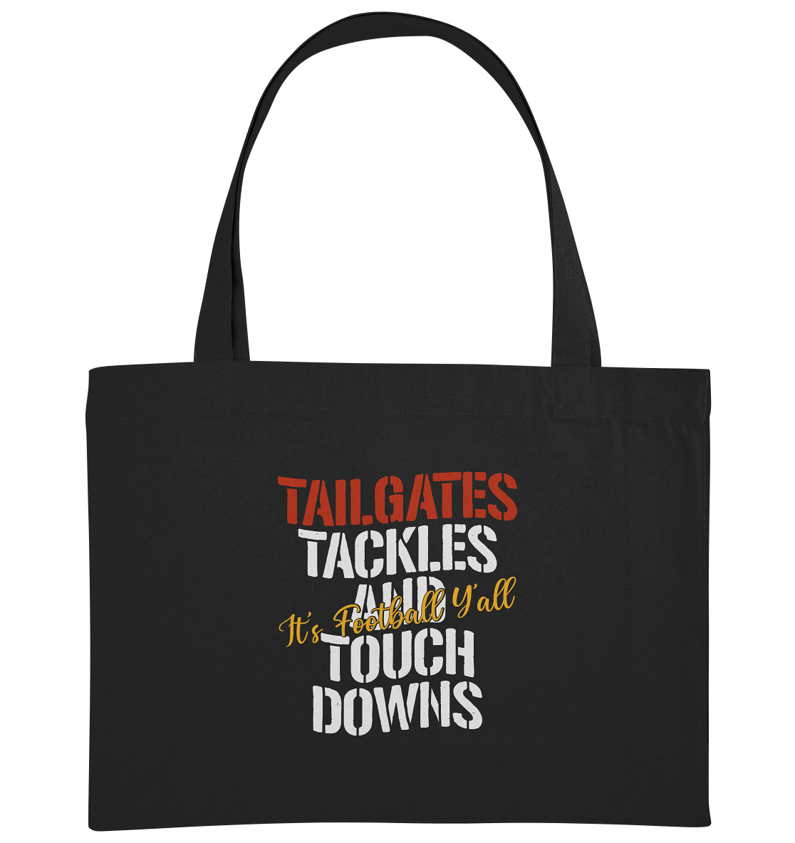 Tailgate Tackles - Organic Shopping-Bag - Amfoo Shop