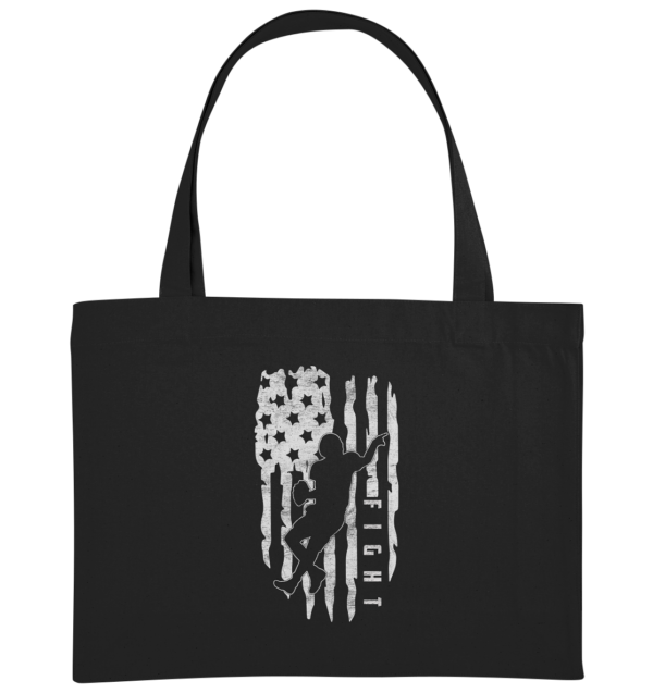 USA Flag Fight - Organic Shopping-Bag - Amfoo Shop